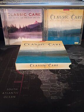 Classic Care CD Set Music To Heal The Mind Body‎ & Soul Laserlight Digital